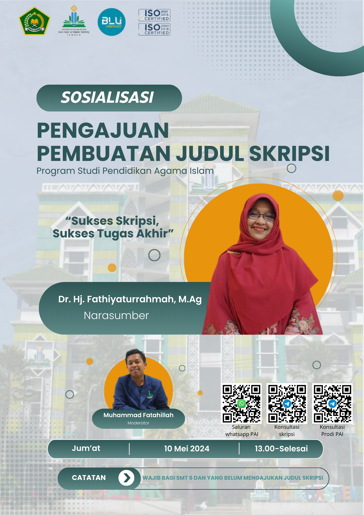 SOSIALISASI PENGAJUAN PEMBUATAN JUDUL SKRIPSI